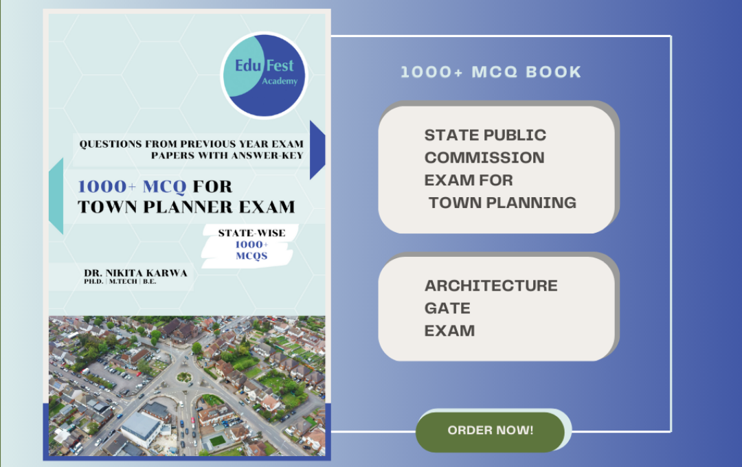 1000 MCQs for Town Planner Exam – Hardcopy Book for State PSCs